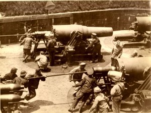 Coastal Artillery Corps Mortar Test