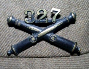 327th Field Artillery Collar Pin