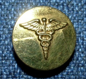 MCMedical Corps Button