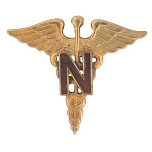 Medical WW1 Nurse insignia pin