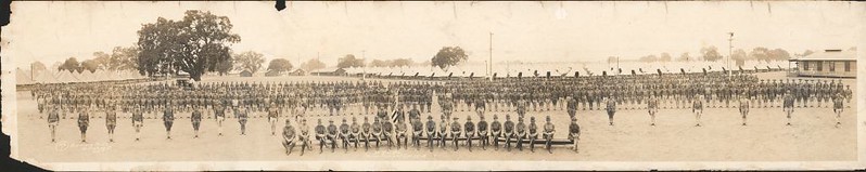 MGView of the 24th Machine Gun Battalion at Camp Fremont near Palo Alto, California, on September 28, 1918