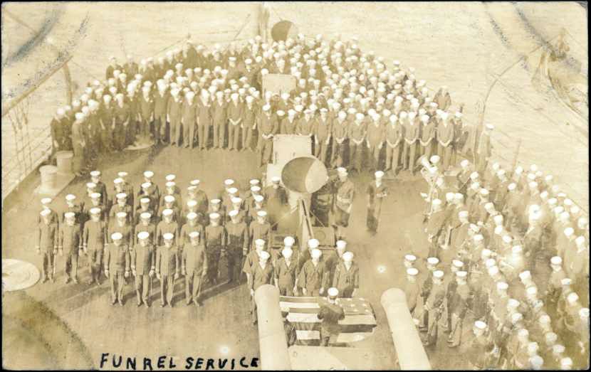 Navy funeral