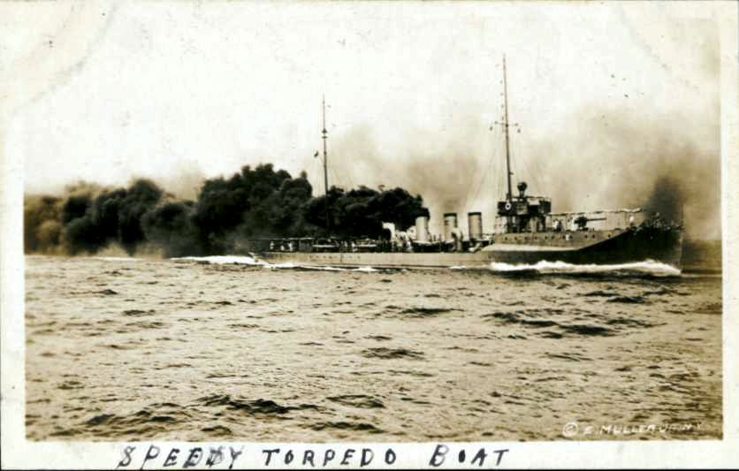 Navy torpedo boat