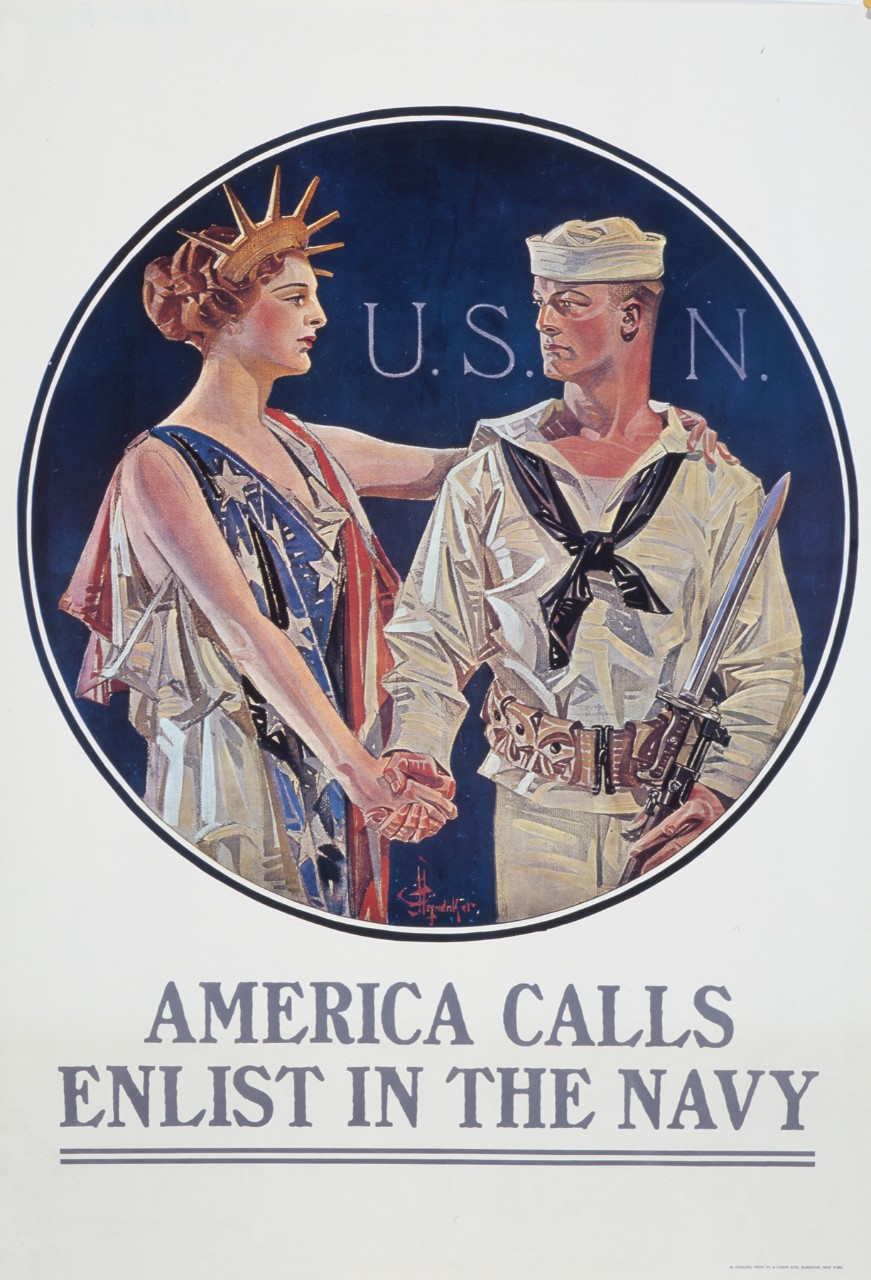 Poster; by Francis X. Leyendecker; 1917